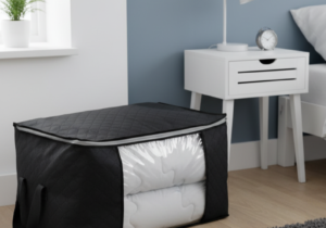 Caja Organizadora con Visor 70x50x30cm Negro